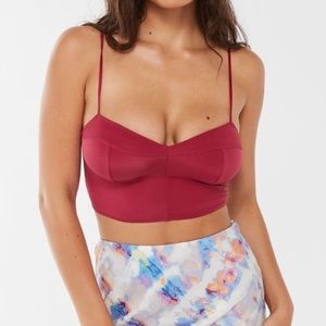 Out From Under Amelia Seamed Bra Top